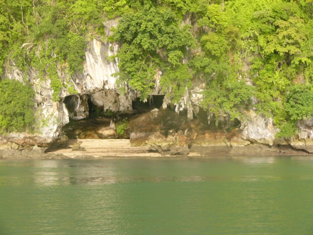 Ko Phanak Big Cave Opening Closeup